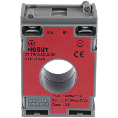 HOBUT CT132TRAN Series Current Transformer, 20A Input, 20:1, 21mm Bore, 15 → 30 V
