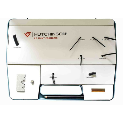 Hutchinson Le Joint Français Splicing Kits NBR, Kit Contents Aluminium Anvil, Blade, Cords, Glue Tube, White Pencil