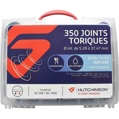 Hutchinson Le Joint Français O-Ring Kits EPDM, Kit Contents O-Rings