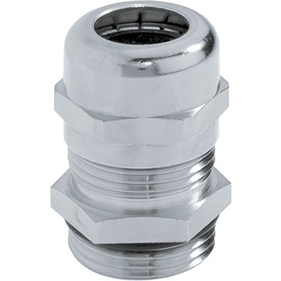 Lapp Skindicht PG 21 Cable Gland With Locknut, Nickel Plated Brass, IP68