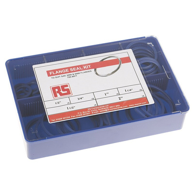 RS PRO Imperial SAE J518 Flange Seal Kit Polyurethane, Kit Contents 60 Pieces