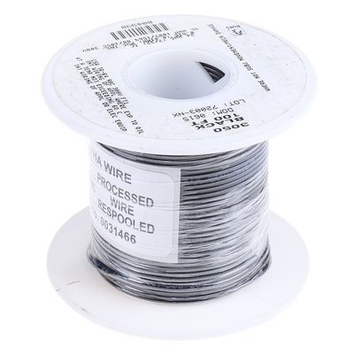 Alpha Wire Harsh Environment Wire 0.23 mm² CSA, Black 30m Reel, Hook Up Wire Series