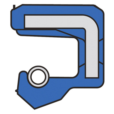 Freudenberg Sealing Technologies Simrit 72 NBR 902 Seal, 35mm ID, 55mm OD, 10mm