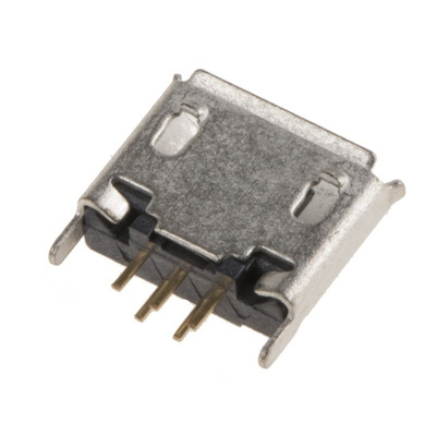 Wurth Elektronik, WR-COM USB Connector, Through Hole, Socket 2.0 B, Solder, Straight