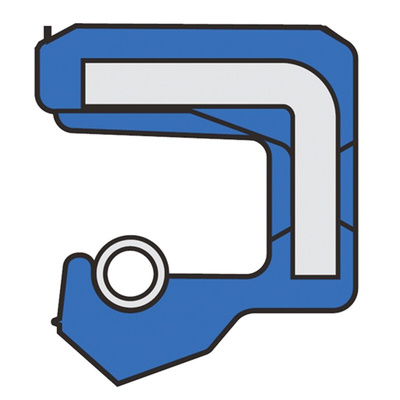 Freudenberg Sealing Technologies Simrit 72 NBR 902 Seal, 38mm ID, 55mm OD, 7mm