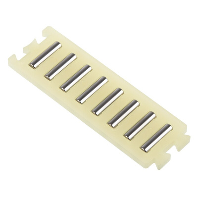 INA Single Flat Cage Assembly for Needle Rollers, 9 rollers per cage, 2.5mm roller diameter