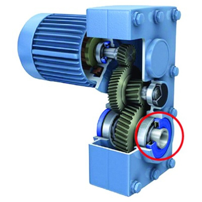 Freudenberg Sealing Technologies Simrit 72 NBR 902 Seal, 35mm ID, 56mm OD, 10mm