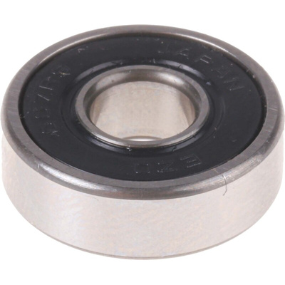 RS PRO 607-2RS/C3 Single Row Deep Groove Ball Bearing- Both Sides Sealed 7mm I.D, 19mm O.D