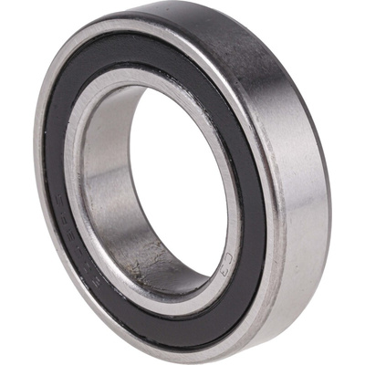 RS PRO 6008-2RS/C3 Single Row Deep Groove Ball Bearing- Both Sides Sealed 40mm I.D, 68mm O.D