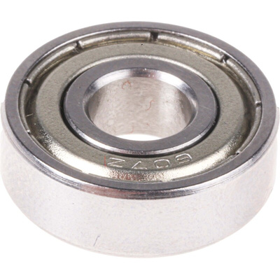 RS PRO 607-2Z/C3 Single Row Deep Groove Ball Bearing- Both Sides Shielded 7mm I.D, 19mm O.D