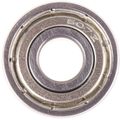 RS PRO 607-2Z/C3 Single Row Deep Groove Ball Bearing- Both Sides Shielded 7mm I.D, 19mm O.D