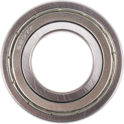 RS PRO 6207-2Z/C3 Single Row Deep Groove Ball Bearing- Both Sides Shielded 35mm I.D, 72mm O.D