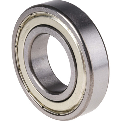 RS PRO 6208-2Z/C3 Single Row Deep Groove Ball Bearing- Both Sides Shielded 40mm I.D, 80mm O.D