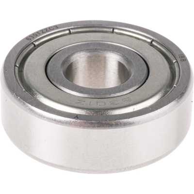 RS PRO 6301-2Z/C3 Single Row Deep Groove Ball Bearing- Both Sides Shielded 12mm I.D, 37mm O.D