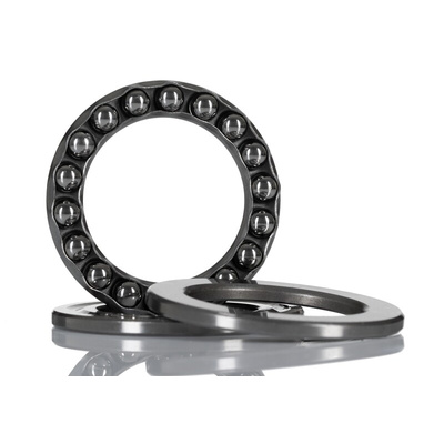 RS PRO 51103 Thrust Ball Bearing- Open Type 17mm I.D, 30mm O.D