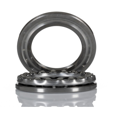 RS PRO 51103 Thrust Ball Bearing- Open Type 17mm I.D, 30mm O.D