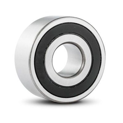 RS PRO 3203-B-2RSR-TV Double Row Angular Contact Ball Bearing- Both Sides Sealed 17mm I.D, 40mm O.D