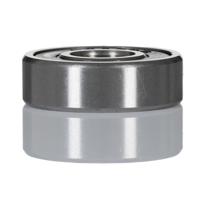 RS PRO 6206-2RS Single Row Deep Groove Ball Bearing- Both Sides Sealed 30mm I.D, 62mm O.D