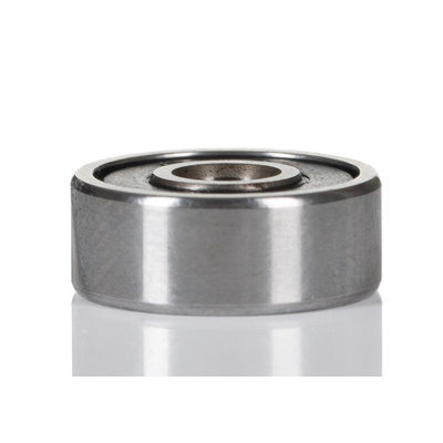 RS PRO 607-2RS Single Row Deep Groove Ball Bearing- Both Sides Sealed 7mm I.D, 19mm O.D
