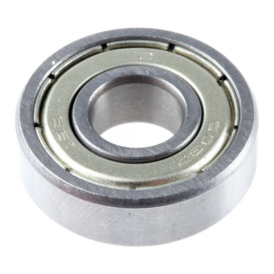 RS PRO 609-2Z Single Row Deep Groove Ball Bearing- Both Sides Shielded 9mm I.D, 24mm O.D