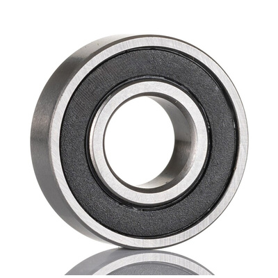 RS PRO 6202-2RS Single Row Deep Groove Ball Bearing- Both Sides Sealed 15mm I.D, 35mm O.D