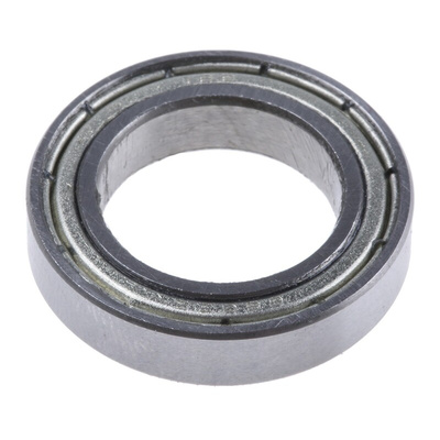 RS PRO 6802-2Z Single Row Deep Groove Ball Bearing- Both Sides Shielded 15mm I.D, 24mm O.D
