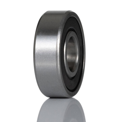 RS PRO 6003-2RS Single Row Deep Groove Ball Bearing- Both Sides Sealed 17mm I.D, 35mm O.D