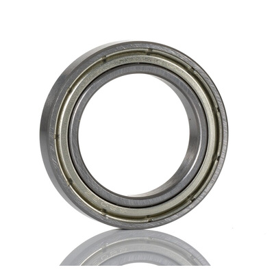 RS PRO 6803-2Z Single Row Deep Groove Ball Bearing- Both Sides Shielded 17mm I.D, 26mm O.D