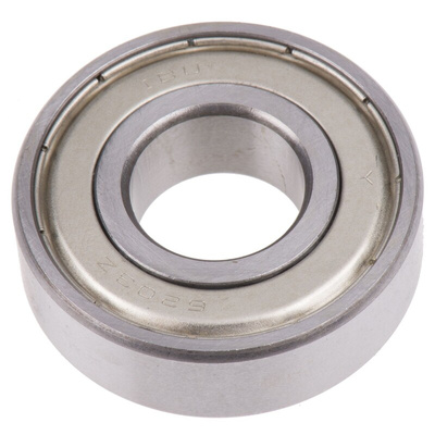 RS PRO 6203-2Z Single Row Deep Groove Ball Bearing- Both Sides Shielded 17mm I.D, 40mm O.D