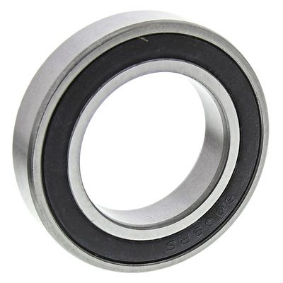 RS PRO 6009-2RS Single Row Deep Groove Ball Bearing- Both Sides Sealed 45mm I.D, 75mm O.D