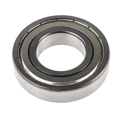 RS PRO 6208-2Z Single Row Deep Groove Ball Bearing- Both Sides Shielded 40mm I.D, 80mm O.D