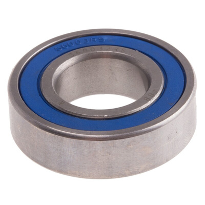 RS PRO SS6003-2RS Single Row Deep Groove Ball Bearing- Both Sides Sealed 17mm I.D, 35mm O.D