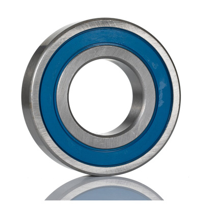 RS PRO SS61805-2RS Single Row Deep Groove Ball Bearing- Both Sides Sealed 25mm I.D, 37mm O.D