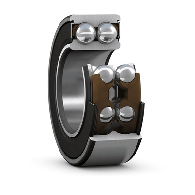 SKF 3201 A-2RS1TN9/MT33 Double Row Angular Contact Ball Bearing- Both Sides Sealed 12mm I.D, 32mm O.D