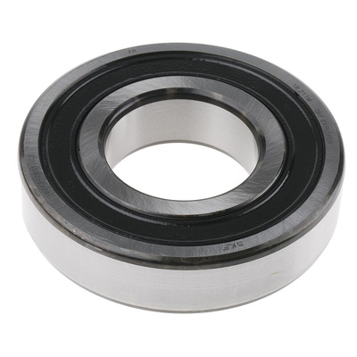 SKF 6313-2RS1/C3 Single Row Deep Groove Ball Bearing- Both Sides Sealed 65mm I.D, 140mm O.D
