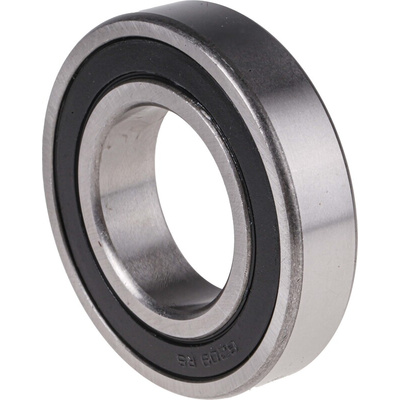 RS PRO 6209-2RS/C3 Single Row Deep Groove Ball Bearing- Both Sides Sealed 45mm I.D, 85mm O.D