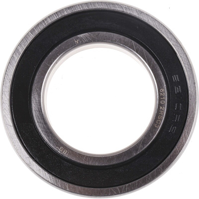 RS PRO 6210-2RS/C3 Single Row Deep Groove Ball Bearing- Both Sides Sealed 50mm I.D, 90mm O.D
