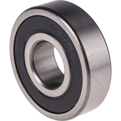 RS PRO 6304-2RS/C3 Single Row Deep Groove Ball Bearing- Both Sides Sealed 20mm I.D, 52mm O.D