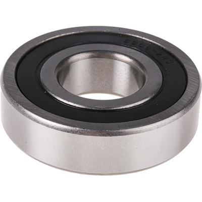 RS PRO 6306-2RS/C3 Single Row Deep Groove Ball Bearing- Both Sides Sealed 30mm I.D, 72mm O.D