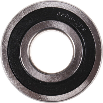 RS PRO 6306-2RS/C3 Single Row Deep Groove Ball Bearing- Both Sides Sealed 30mm I.D, 72mm O.D