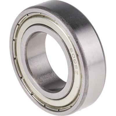 RS PRO 6005-2Z/C3 Single Row Deep Groove Ball Bearing- Both Sides Shielded 25mm I.D, 47mm O.D