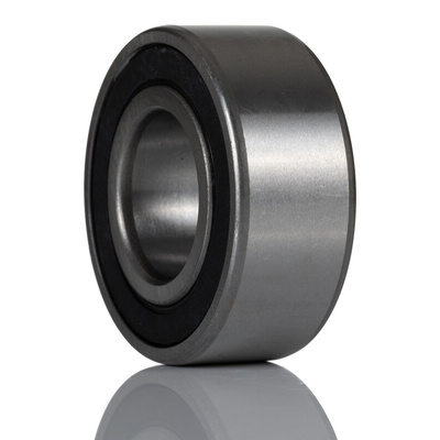 RS PRO 3206A-2RS Double Row Angular Contact Ball Bearing- Both Sides Sealed 30mm I.D, 62mm O.D