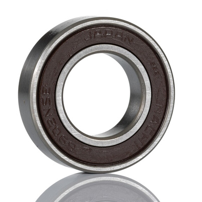 RS PRO 6902-2NSE Single Row Deep Groove Ball Bearing- Both Sides Sealed 15mm I.D, 28mm O.D