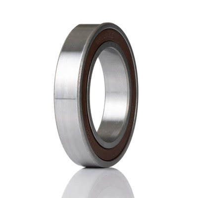 RS PRO 6906-2NSECM Single Row Deep Groove Ball Bearing- Both Sides Sealed 30mm I.D, 47mm O.D