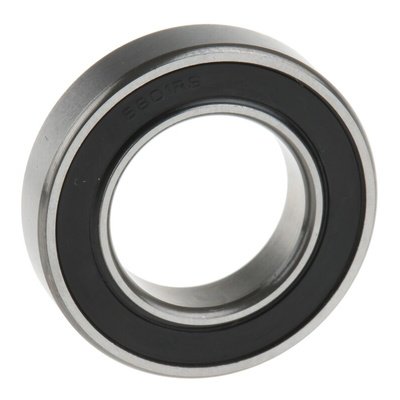SKF 61801-2RS1 Single Row Deep Groove Ball Bearing- Both Sides Sealed 12mm I.D, 21mm O.D