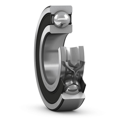 SKF 61802-2RS1 Single Row Deep Groove Ball Bearing- Both Sides Sealed 15mm I.D, 24mm O.D