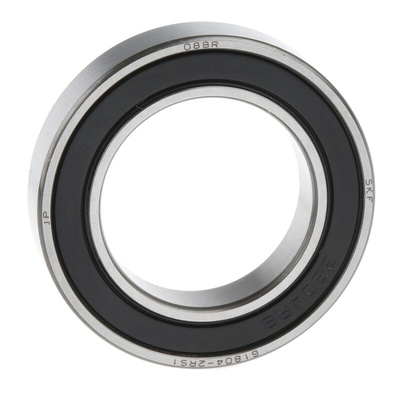 SKF 61804-2RS1 Single Row Deep Groove Ball Bearing- Both Sides Sealed 20mm I.D, 32mm O.D