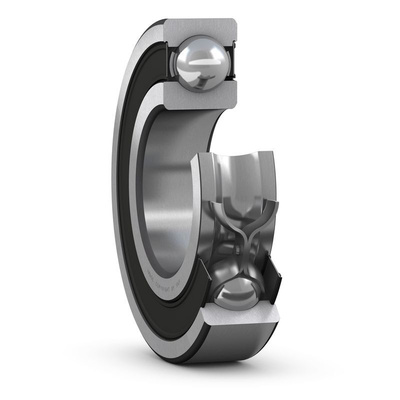 SKF 6210-2RS1 Single Row Deep Groove Ball Bearing- Both Sides Sealed 50mm I.D, 90mm O.D