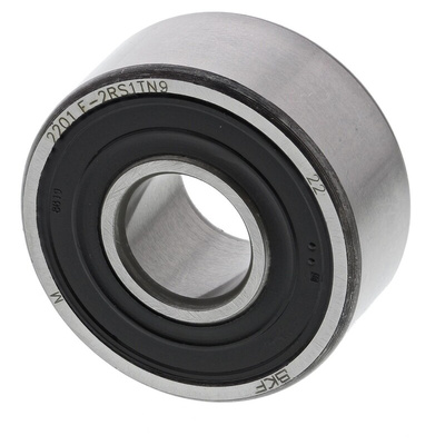 SKF 2201 E-2RS1TN9 Self Aligning Ball Bearing- Both Sides Sealed 12mm I.D, 32mm O.D