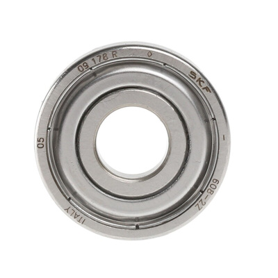 SKF 608-2Z Single Row Deep Groove Ball Bearing- Both Sides Shielded 8mm I.D, 22mm O.D